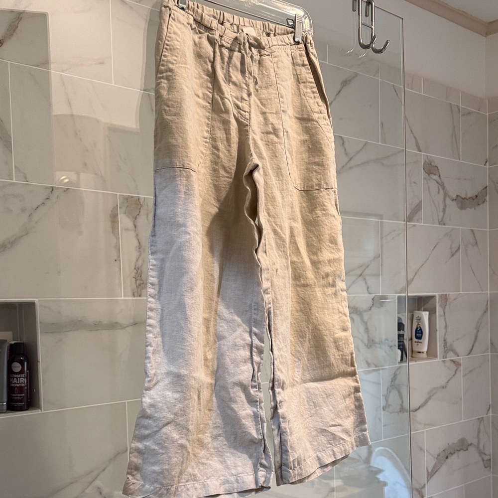 CP Shades Tan Cropped Pants